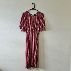 Pink & White Summer Dress